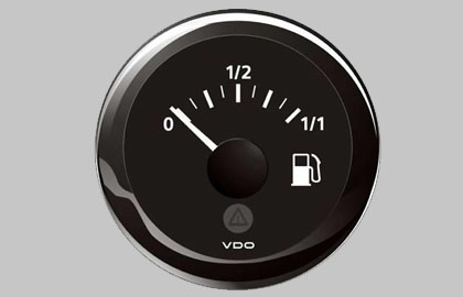 Marine Fuel Level Gauge 3-180 Ohm